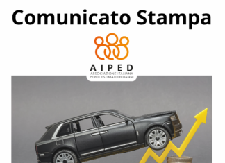 RC AUTO, PERITI AIPED: RINCARI LEGATI A MODIFICHE NELLA GESTIONE DEI SINISTRI DA PARTE DELLE COMPAGNIE DI ASSICURAZIONI