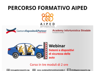 WEBINAR: Sistemi e dispositivi di sicurezza dei veicoli – Moduli 1, 2, 3 (2024)