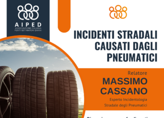 Webinar: INCIDENTI STRADALI CAUSATI DAGLI PNEUMATICI. Analisi e considerazioni tecniche