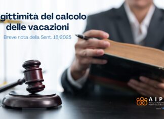 Illegittimità del calcolo delle vacazioni: prima analisi della Sentenza a cura dell’Avv. Annunziata Fusco