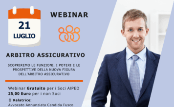 Webinar: L’Arbitro Assicurativo – 21 Luglio 2025