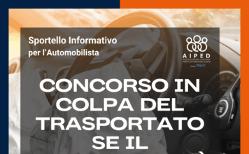 Concorso in colpa del trasportato se il conducente è ubriaco